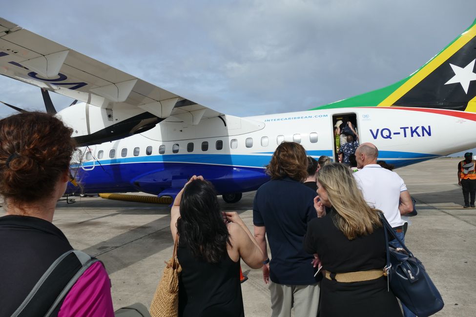 Arrivo a St. Lucia con ostacoli