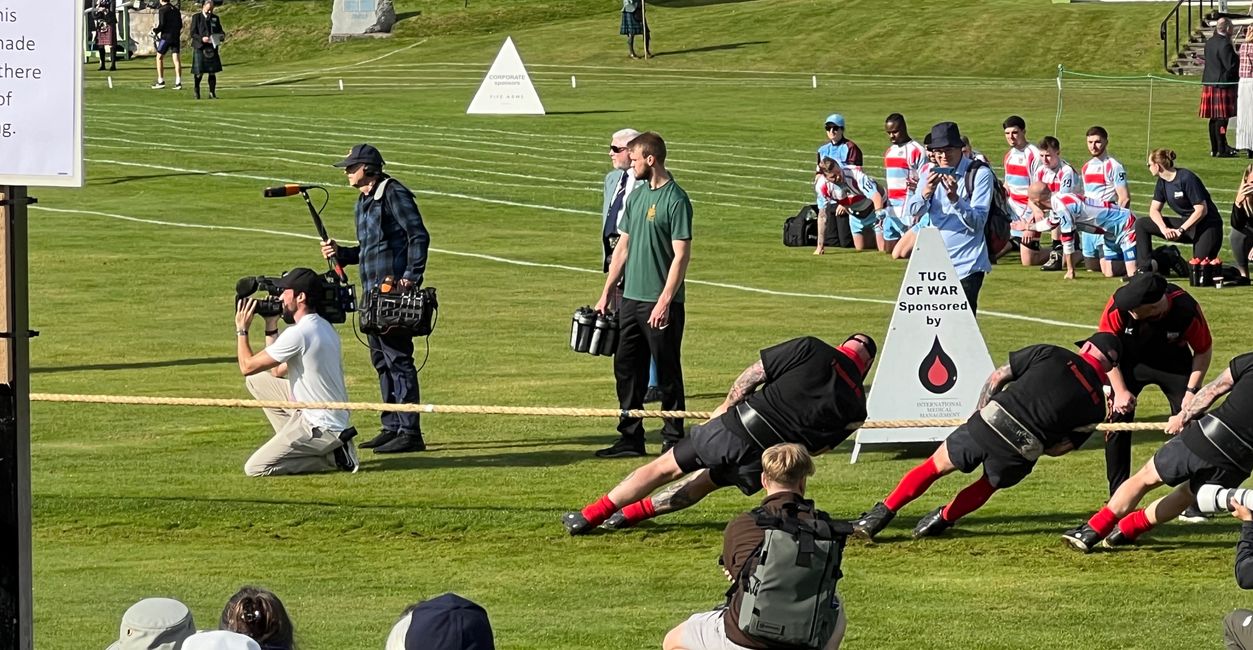 Strong Men, Pipes and Drums