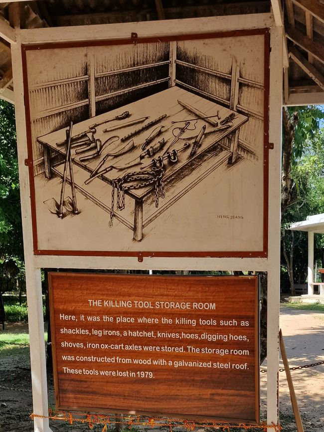 Kugeln sind zu teuer, getötet wird mit einfachen, handwerklichen, landwirtschaftlichen Werkzeugen