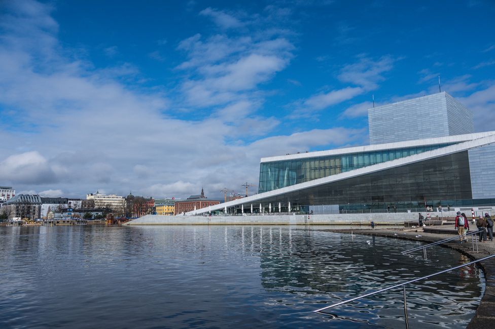 Bjørvika - Bispevika - Blick zur Oper