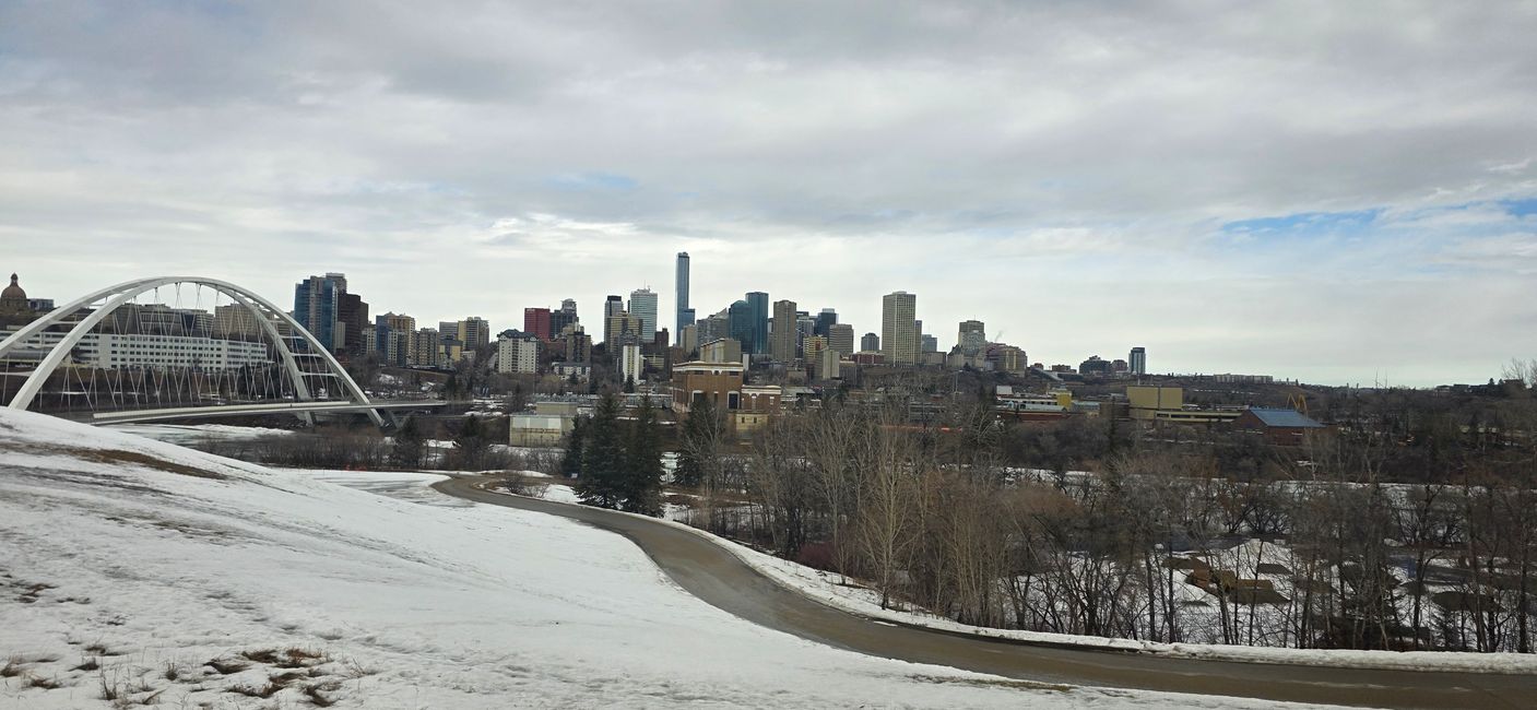 Edmonton, siamo arrivati