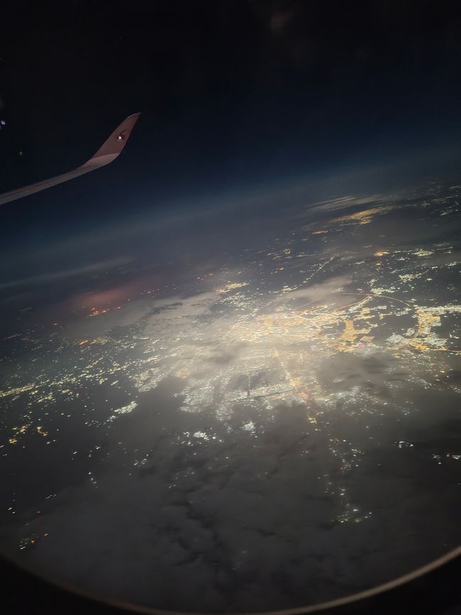 Eine Stadt irgendwo vor Doha