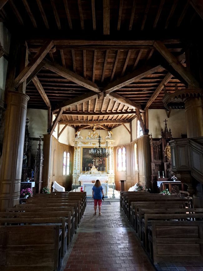 Fachwerkkirche Outines