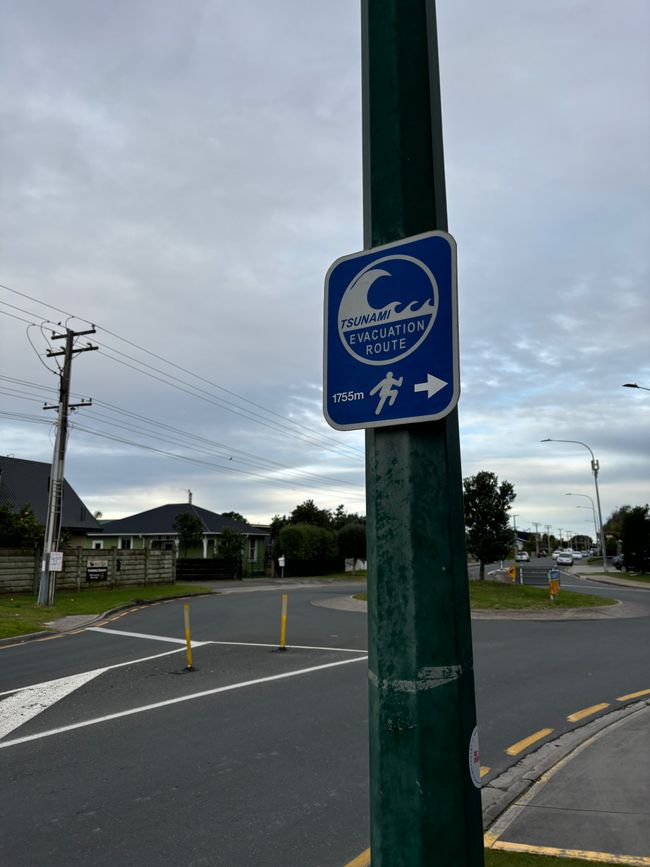 Good to know: Tsunami Evacuation Route