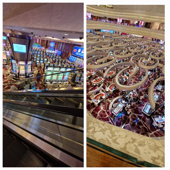 Lobby of Marina Bay Sands and Shopping Center