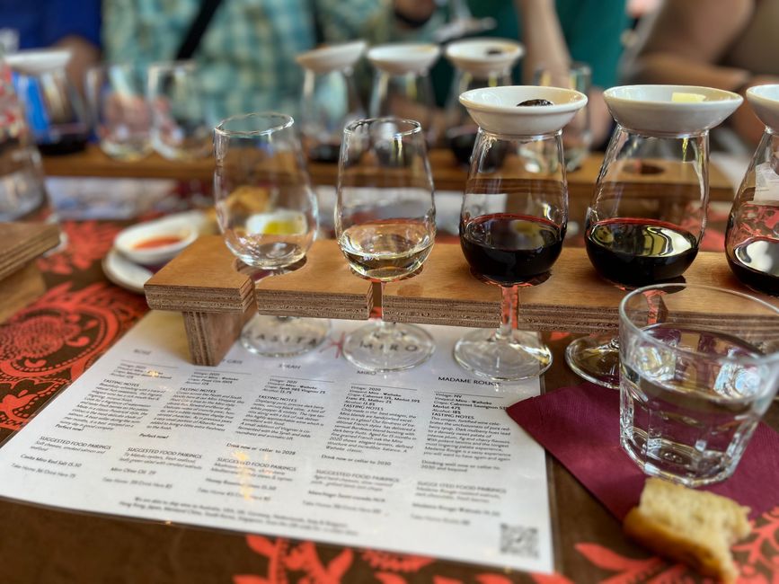 Weinprobe **Plan for Monday** Auckland - Waiheke - Auckland🍷🍇