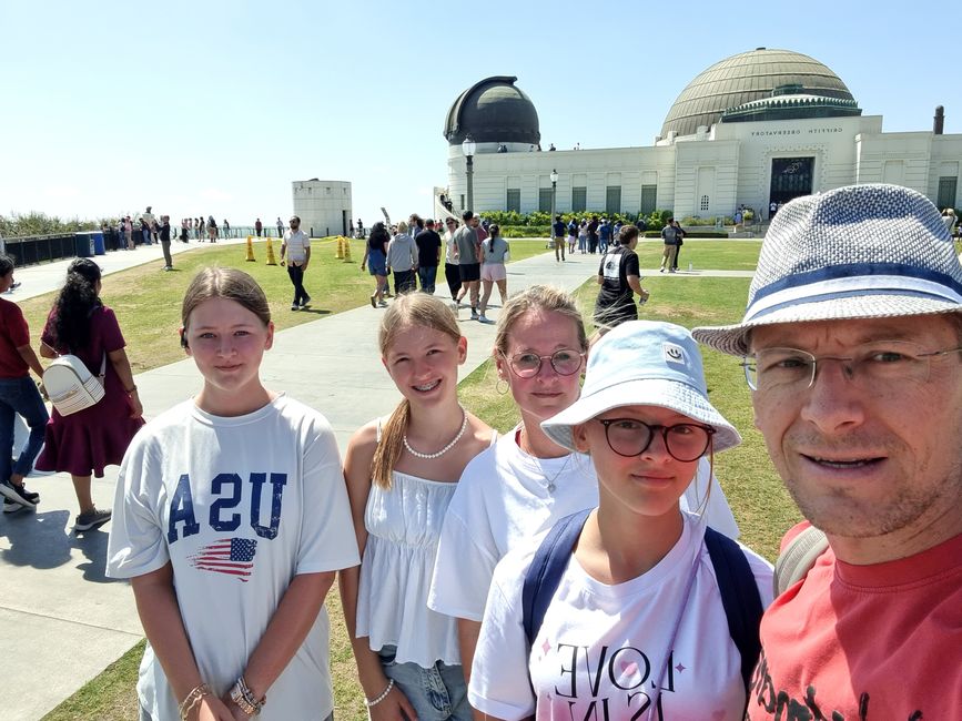 Kalifornien 2025, Tag 4, Shopping In Westchester, Griffith Observatory und Glendale