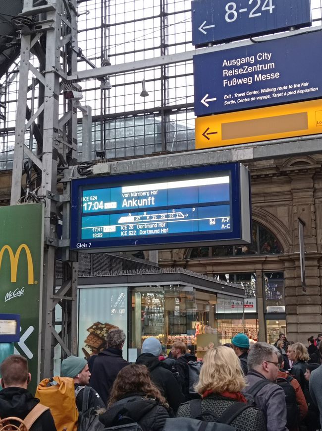 ICE frühzeitig beendet