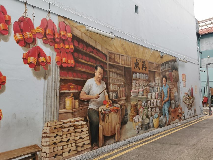 Streifzüge am zweiten Tag durch Singapur