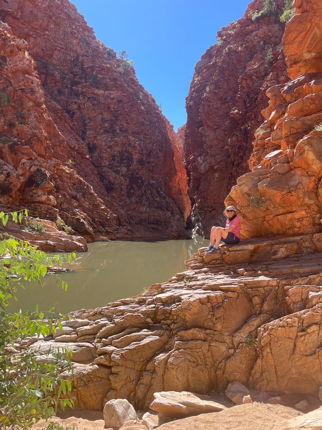 Am Ende der Redbank Gorge