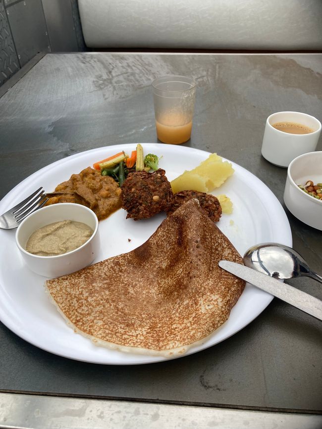 Dosa und Chutney