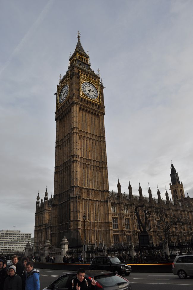 London im Jahreswechsel 2012/2013