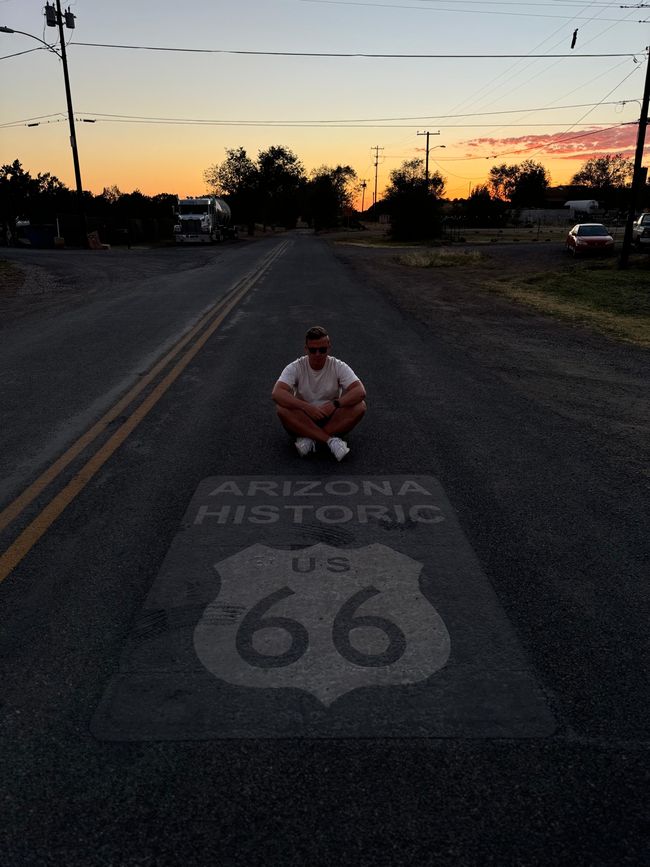 28.09. Route 66 and Arrival at Grand Canyon Accommodation