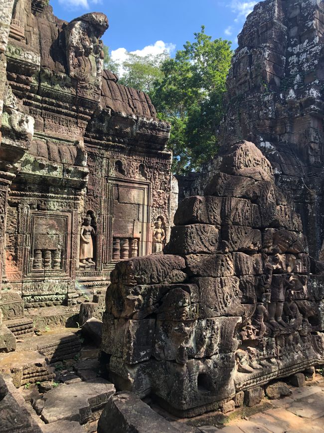 Tempel Ta Som - Reliefs