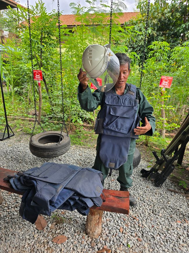 Aki Ra's Cambodia Landmine Museum