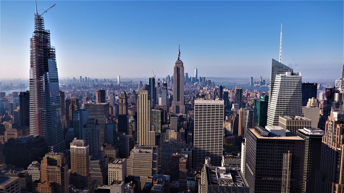 In der Mitte das Empire State Building.