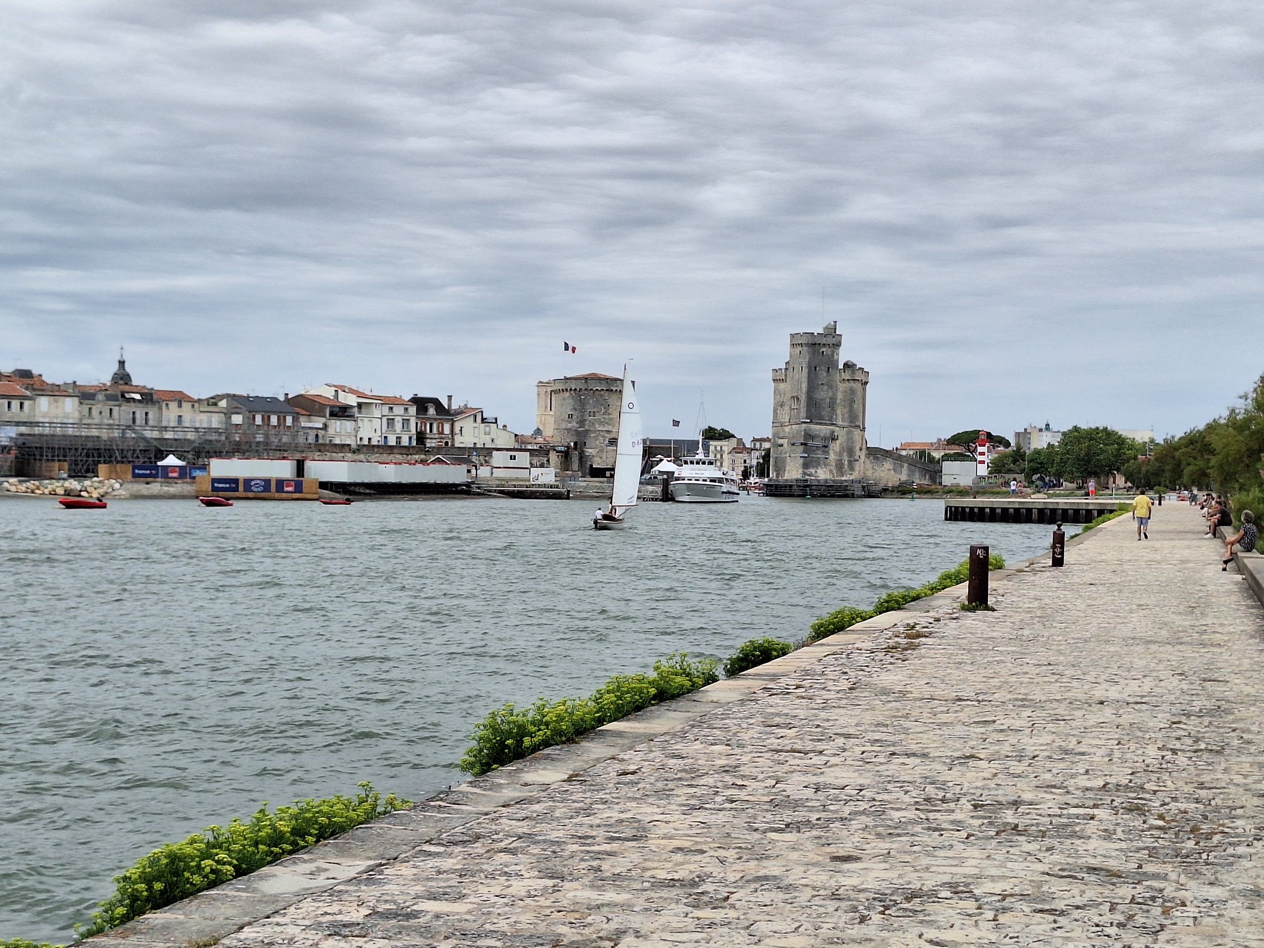 La Rochelle, vue sur le centre-ville