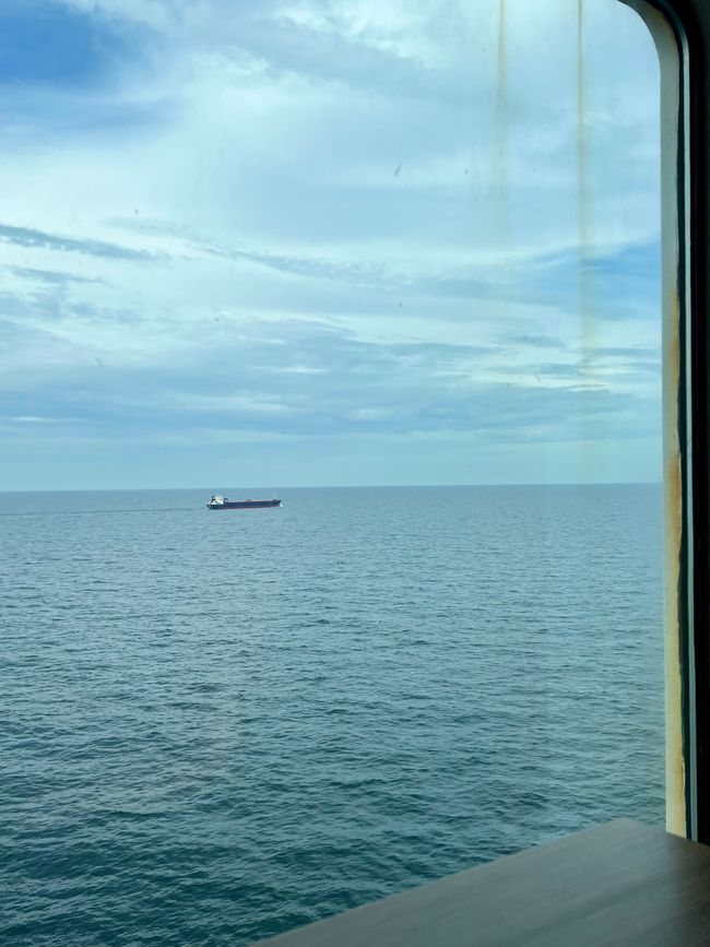 Ferry ride to Helsinki