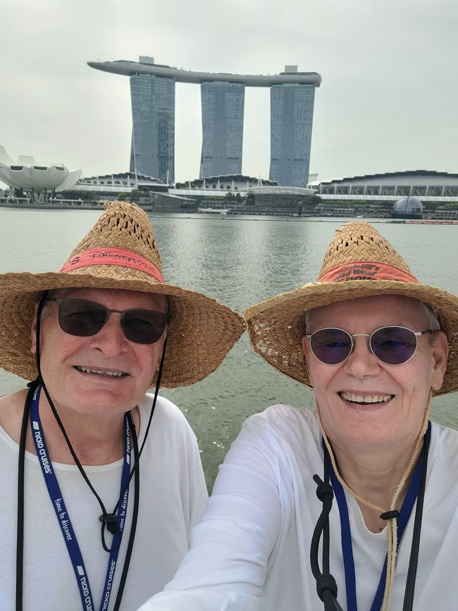 Tag 116 und 117: Kreuzfahrt rund um die Welt  - Singapur