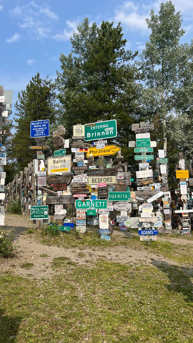 Watson Lake - Sign Post Forest