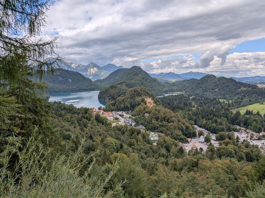 Forggensee 2026 - Neuschwanstein und Zugspitze