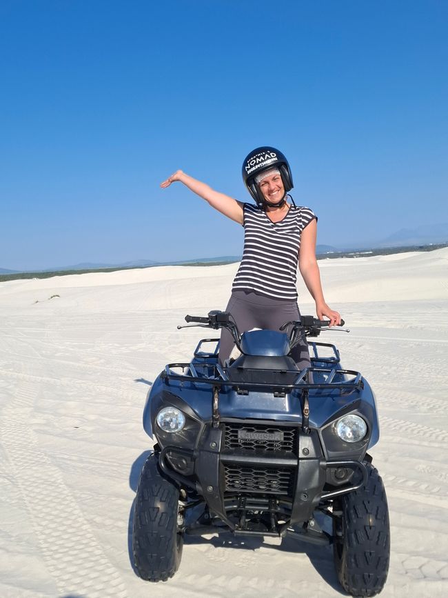 Paseo en cuatrimoto el segundo + Sandboarding