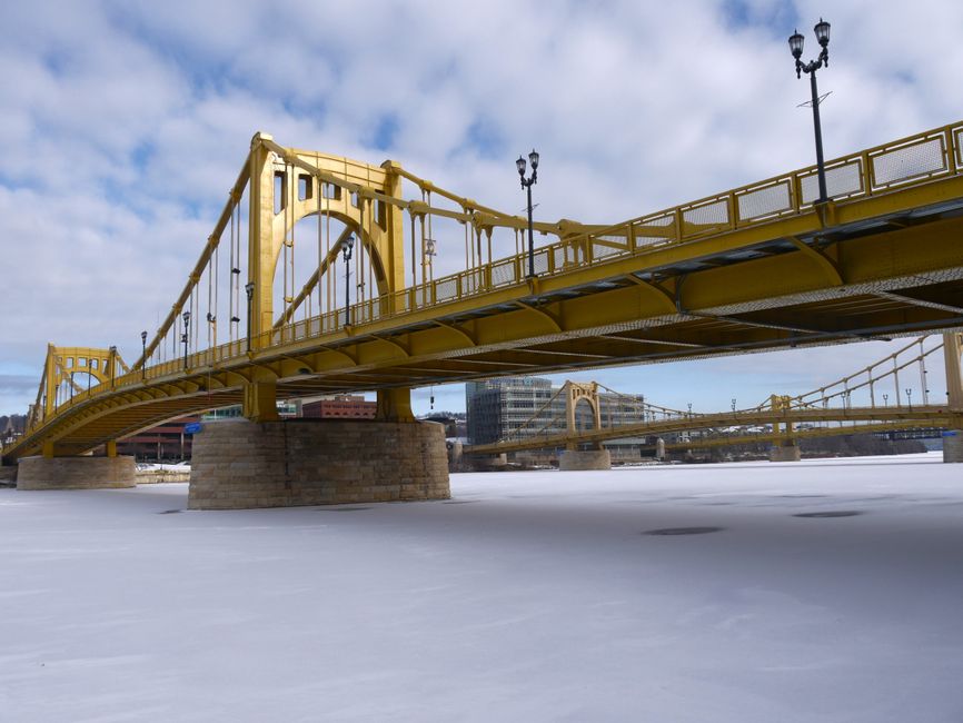 Winter wonderland in Pittsburgh ❄️