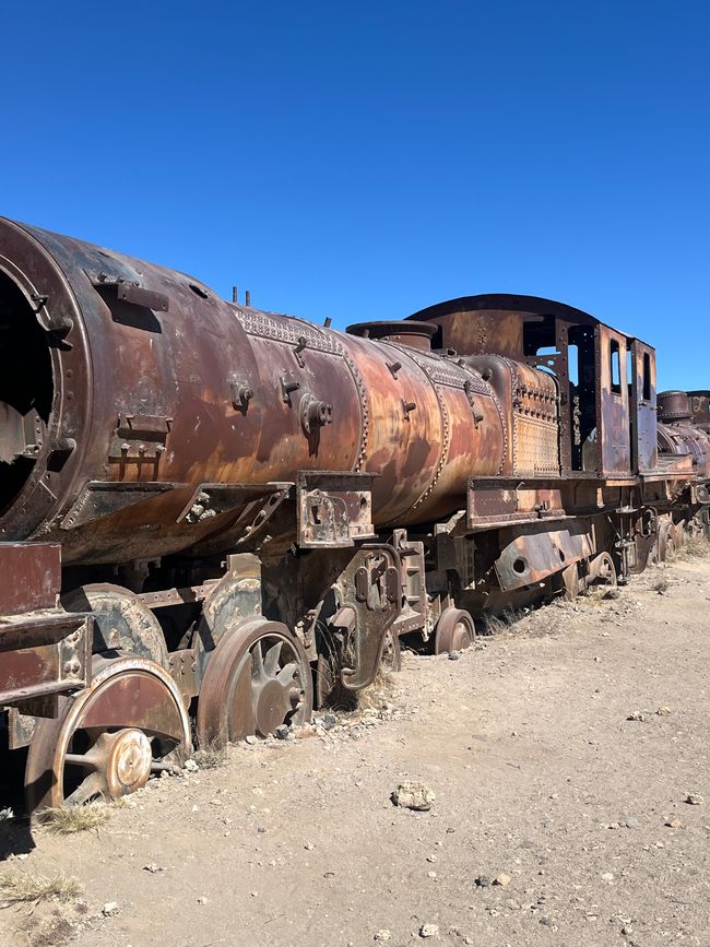 Cementerio de trenes