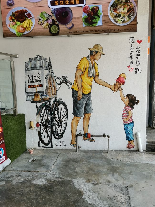 Cameron Highlands und George Town - Teeplantagen und Straßenkunst