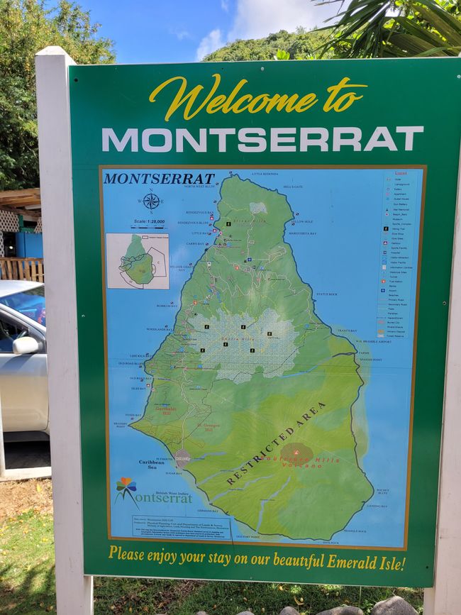 Tag 23 von 175: Kreuzfahrt rund um die Welt - Little Bay/Montserrat