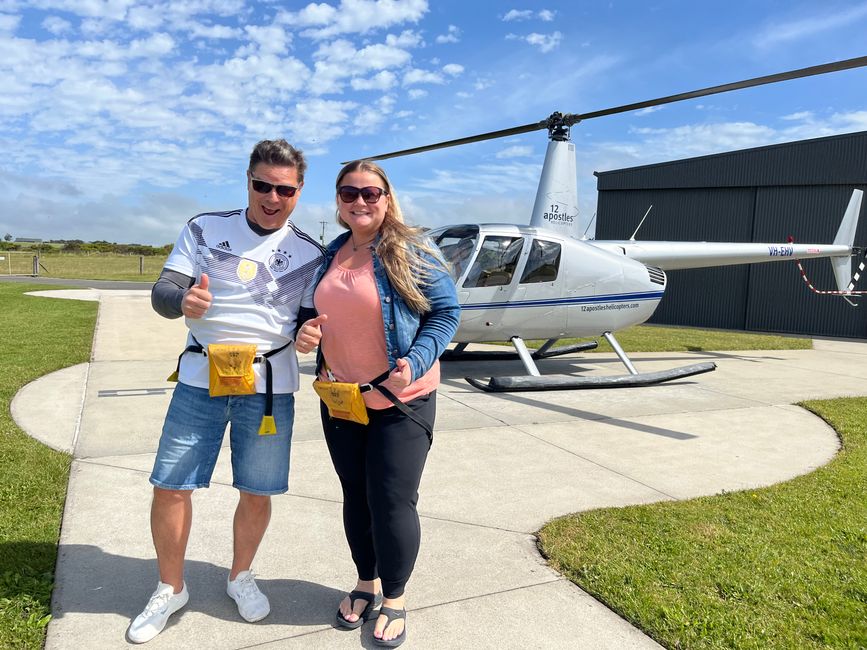 Vuelo en helicóptero 🚁 Ralph & Roza