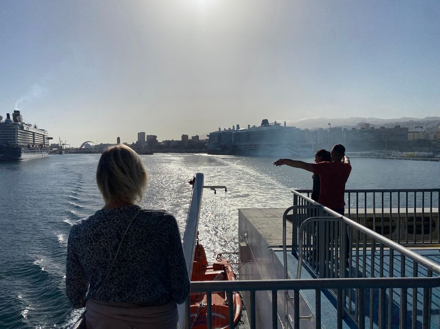 Goodbye and see you again Tenerife!