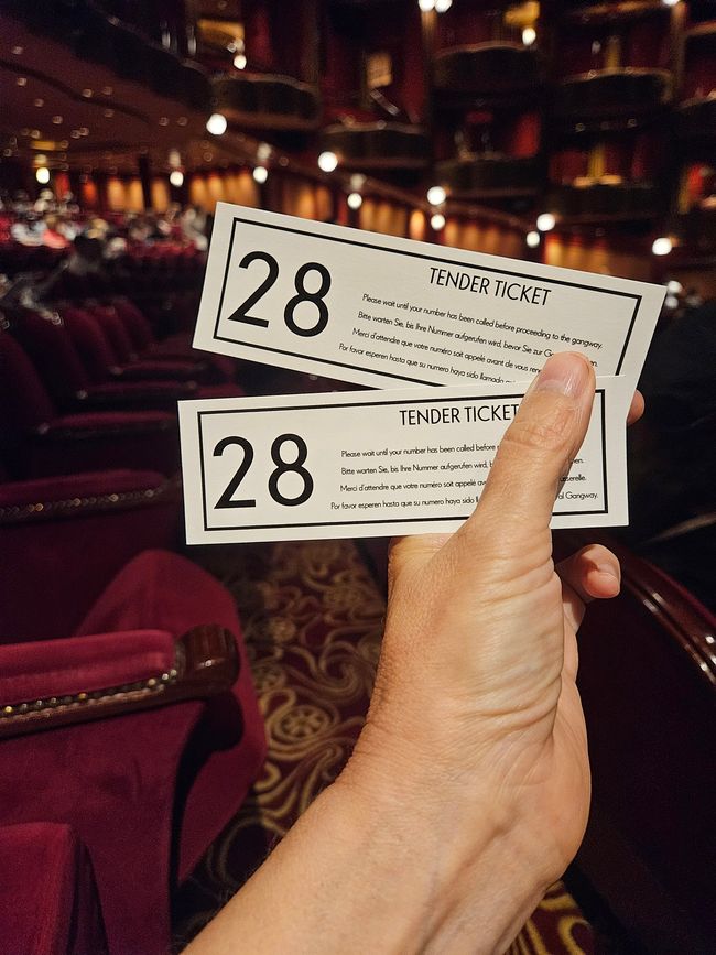 Tickets zum Tendern 