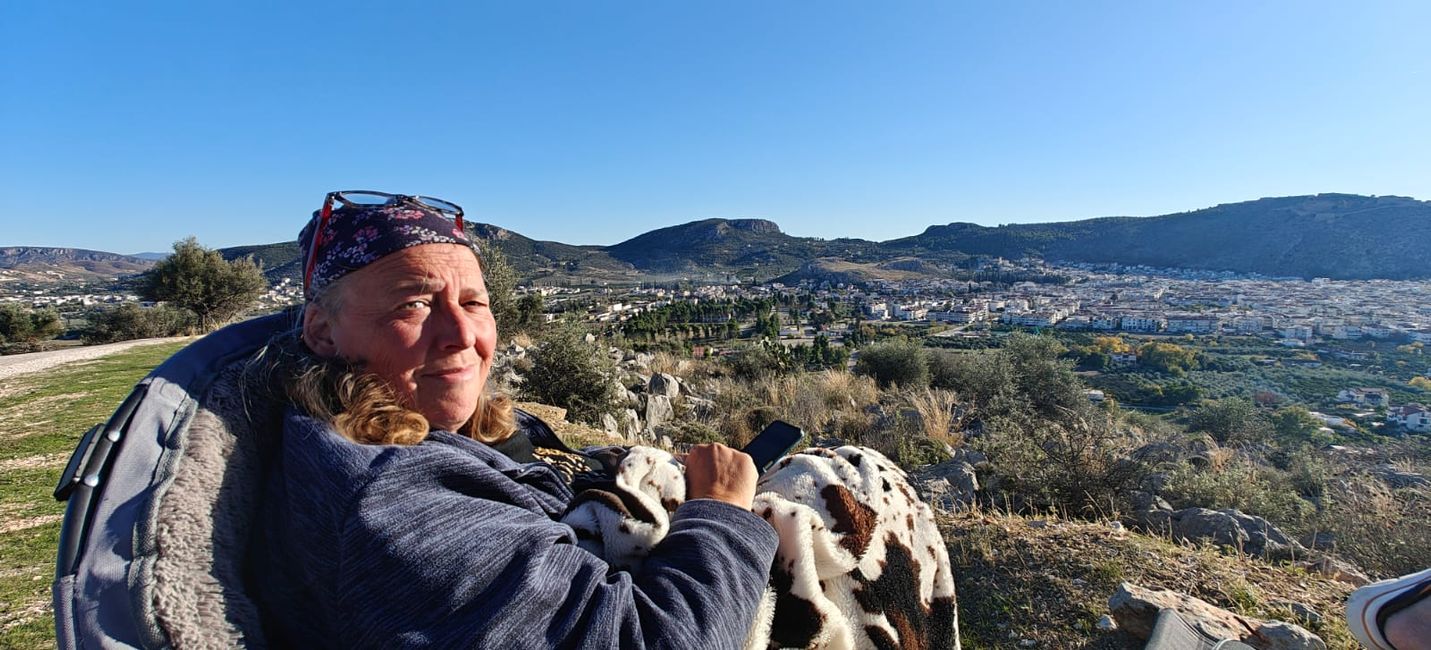 Vista desde la montaña hacia Nafplio