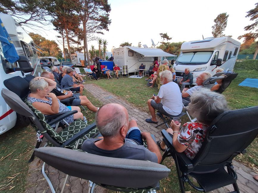 6:30 PM briefing and cabaret