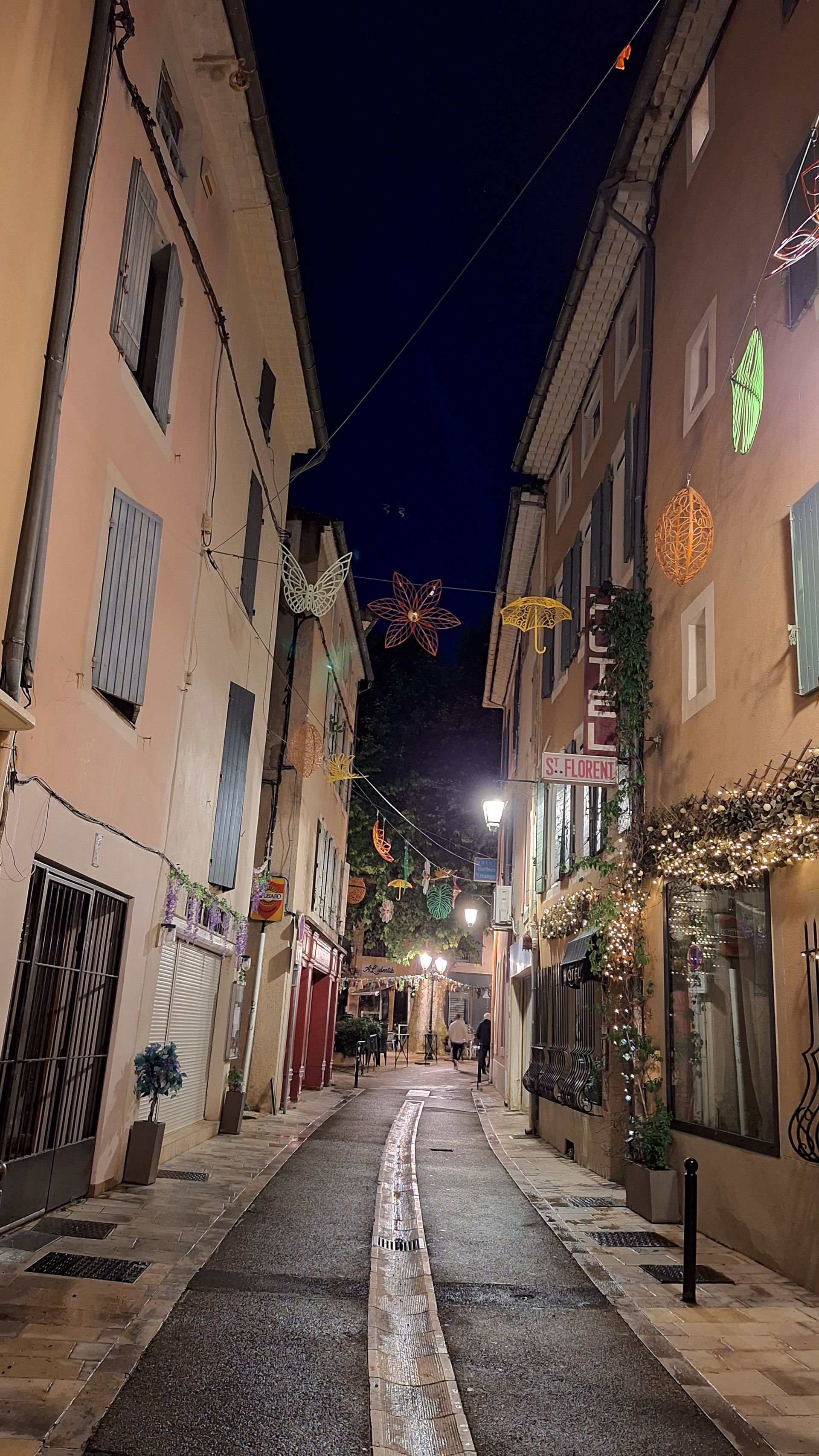 Rue de Mazeau en Naranja