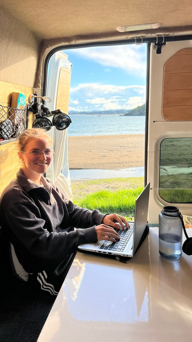 Lieblingsplatz mit Aussicht auf Wellington Bay