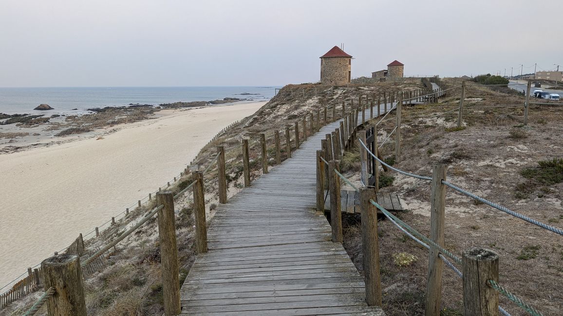 Third stage of Camino da Costa from Apulia Praia to Viana do Castelo