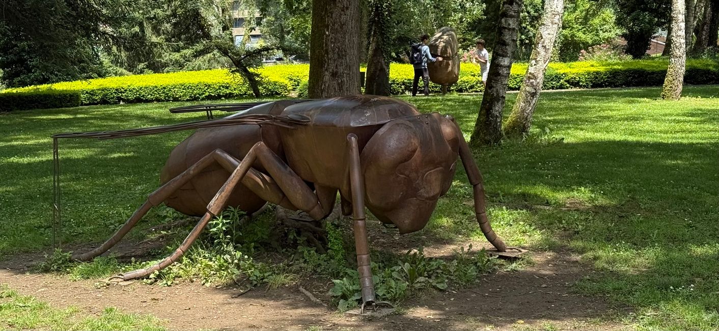 Sculture nel Parc du Pr s-la-Rose