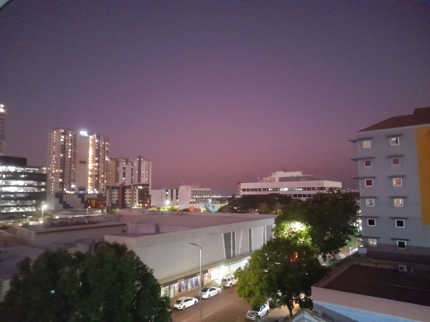 Sonnenuntergang in Darwin 