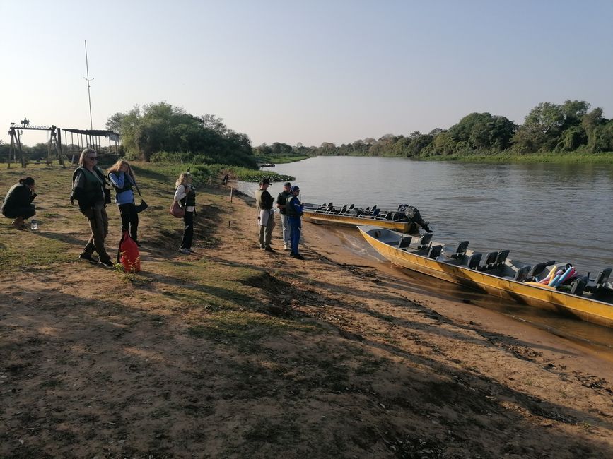 Brasil Pantanal crucero fluvial