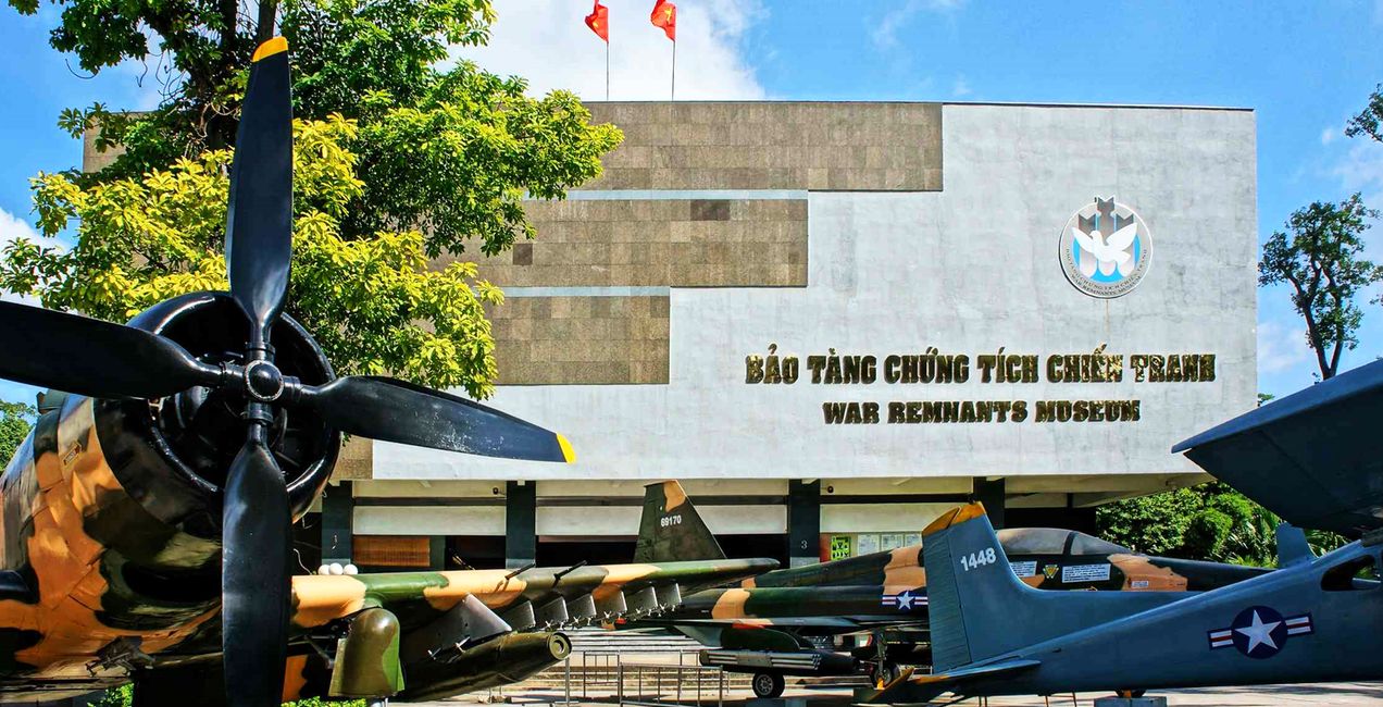胡志明市的战争记忆博物馆