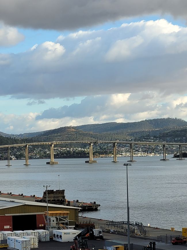 Tag 90 und 91 von 175: Kreuzfahrt rund um die Welt - Hobart/ Tasmanien/Australien und Seetag