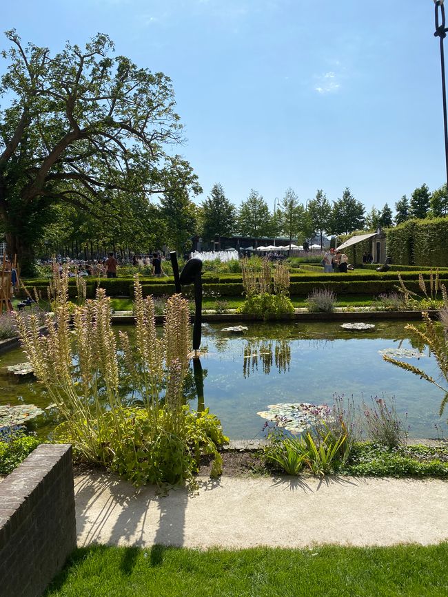 Il giardino presso il Rijksmuseum