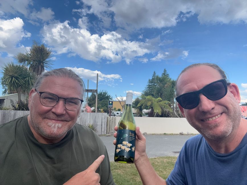 Smell of sulfur, hot springs, and water from above...