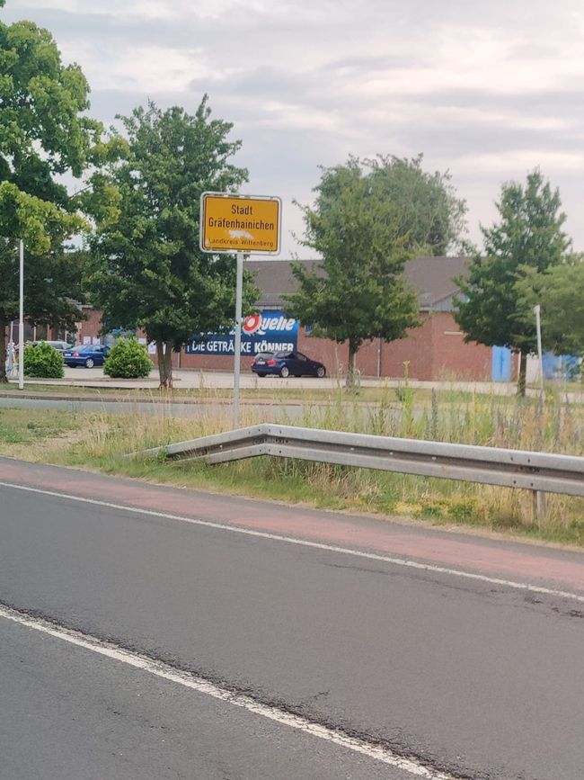 Tag 1 Grenzgang ( Hinfahrt)