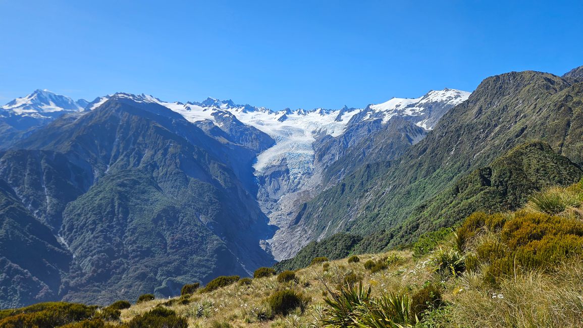 Hokitika - Franz Josef Glacier - Fox Glacier - Monro Beach