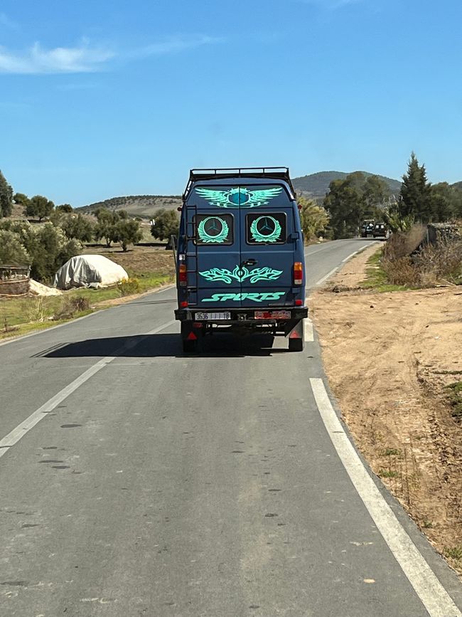 All the old Mercedes vans...