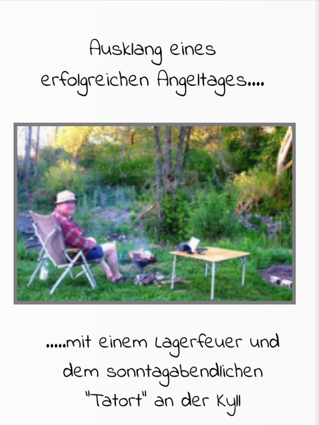 Not only fly fishing at the Kyll/Eifel
