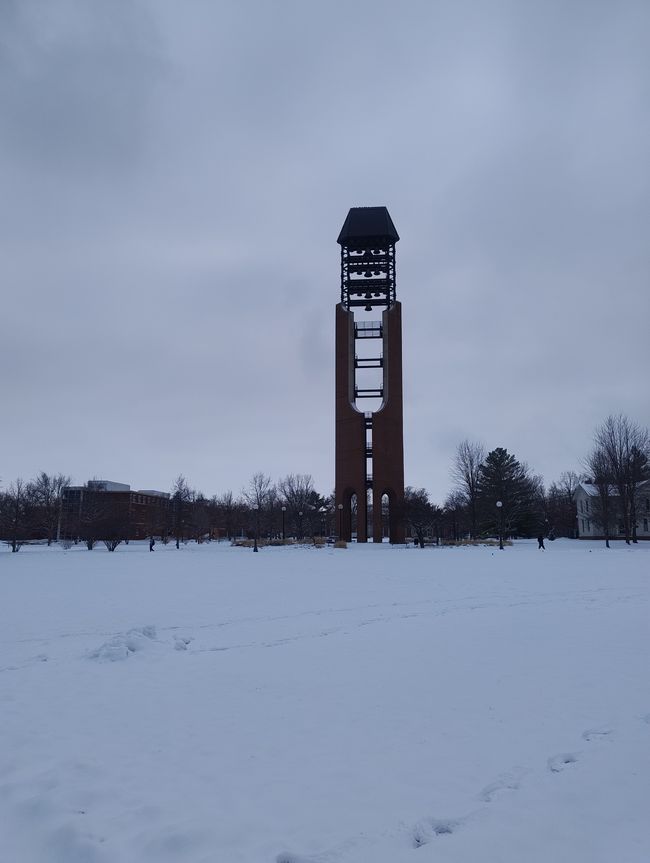 Der Belltower der Uni von Champaign Urbana 